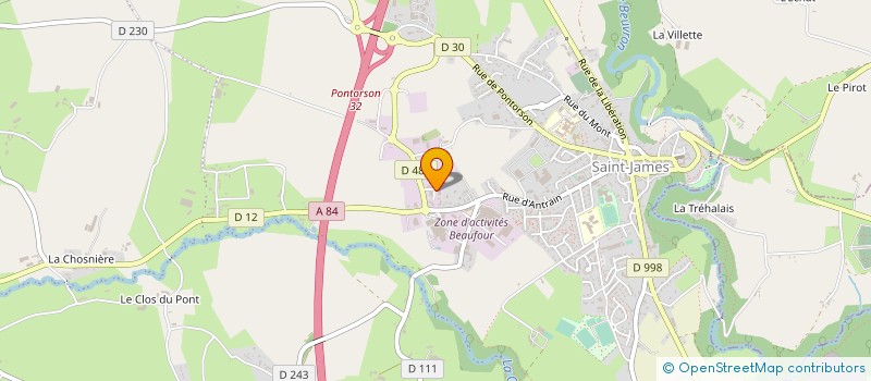 localisation de l'entreprise ERE PM à LES PORTES DU COGLAIS