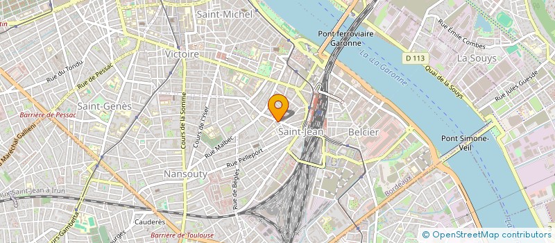 localisation de l'entreprise EREA-CONSEIL  BORDEAUX