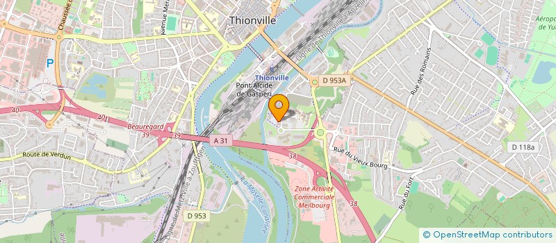 localisation de l'entreprise EREBOR  YUTZ