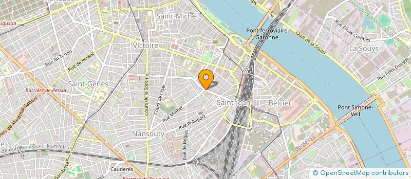 localisation de l'entreprise ERECAPLURIEL AUDIT à BORDEAUX