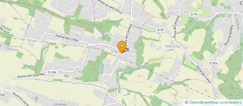 localisation de l'entreprise EREDIT - GROUPE ERRA  VIGOULET-AUZIL