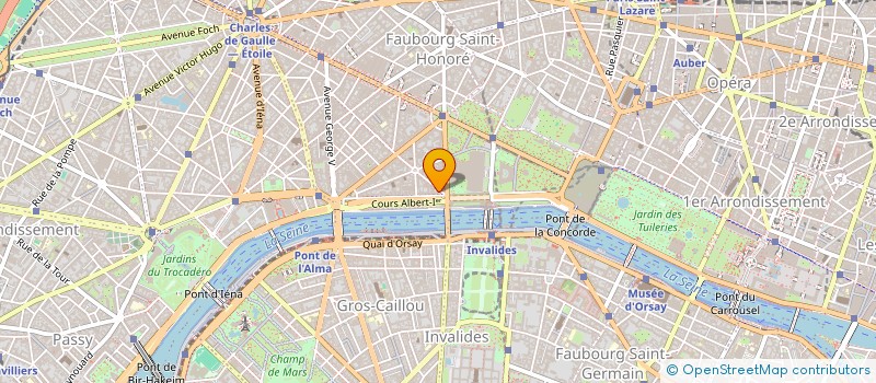 localisation de l'entreprise EREGNIAC  PARIS