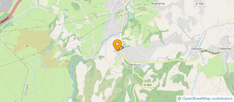 localisation de l'entreprise EREIN ETA BIL EURL à URRUGNE