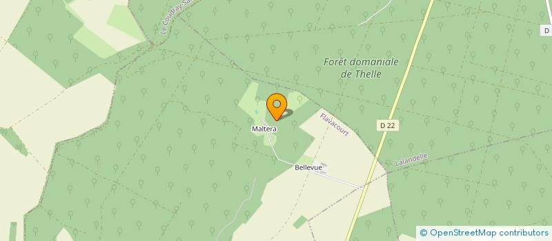 localisation de l'entreprise EREL CONSEIL  FLAVACOURT