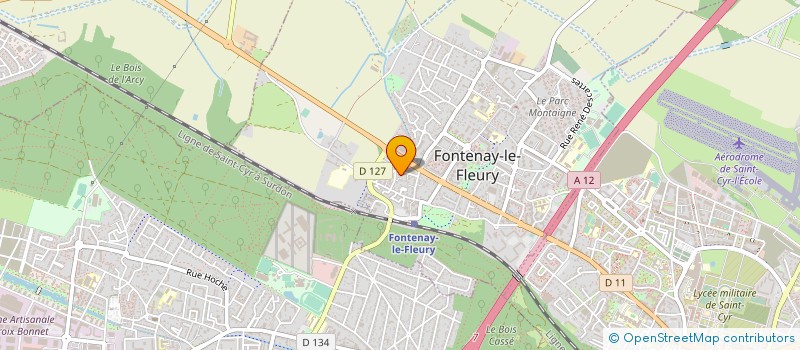 localisation de l'entreprise ERELEC-RBS ENTREPRISES à FONTENAY-LE-FLEURY