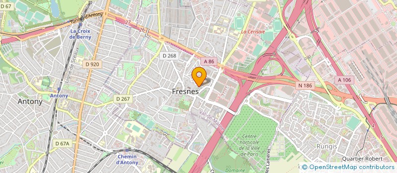localisation de l'entreprise EREMO à FRESNES