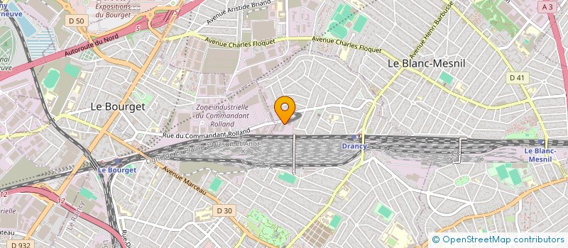 localisation de l'entreprise EREN à DRANCY