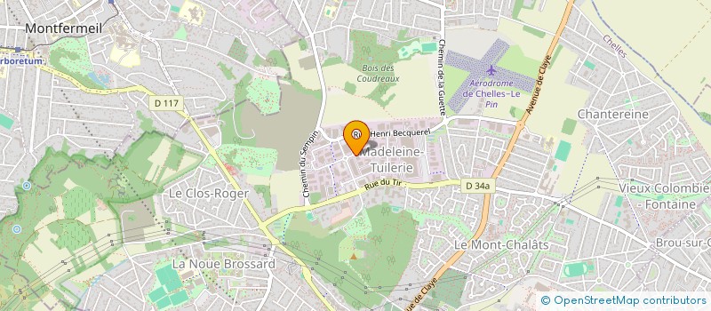 localisation de l'entreprise EREN  CHELLES