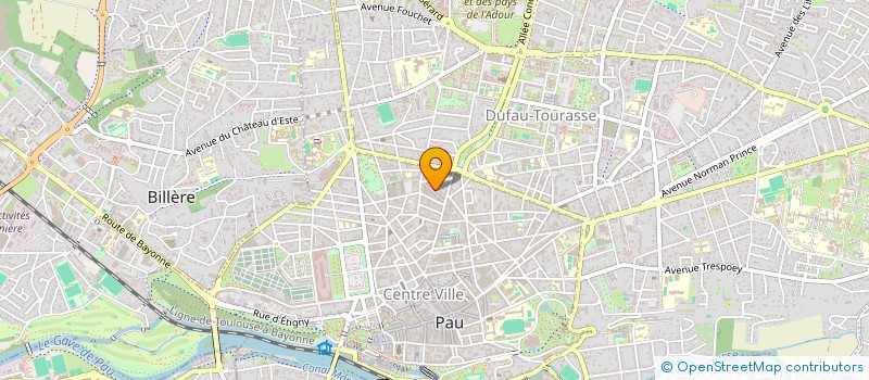 localisation de l'entreprise EREN à PAU