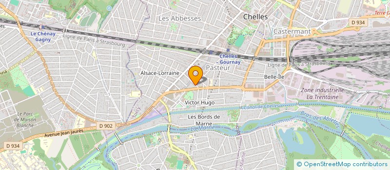 localisation de l'entreprise EREN MENIER  CHELLES