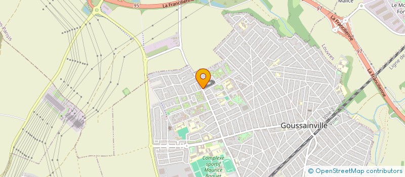 localisation de l'entreprise ERENLER à GOUSSAINVILLE