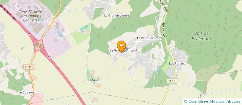 localisation de l'entreprise EREPI à SAINT-AUBIN-SUR-GAILLON