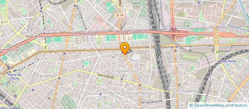 localisation de l'entreprise EREPSIMEE CREATION  PARIS