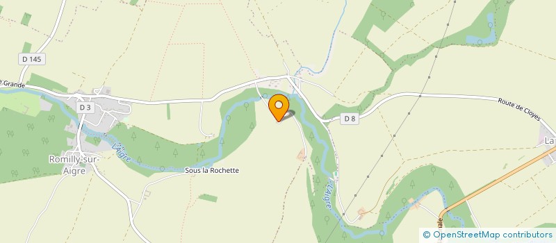 localisation de l'entreprise ERER à CLOYES-LES-TROIS-RIVIERES