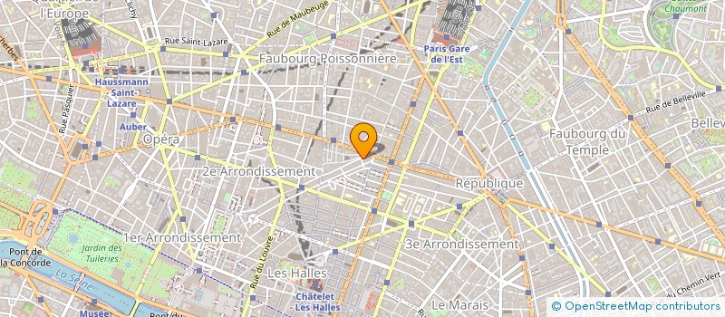 localisation de l'entreprise ERES à PARIS