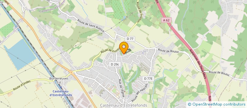 localisation de l'entreprise ERES  CASTELNAU-D'ESTRETEFONDS