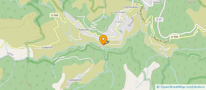 localisation de l'entreprise ERES CONSEIL  VIALAS