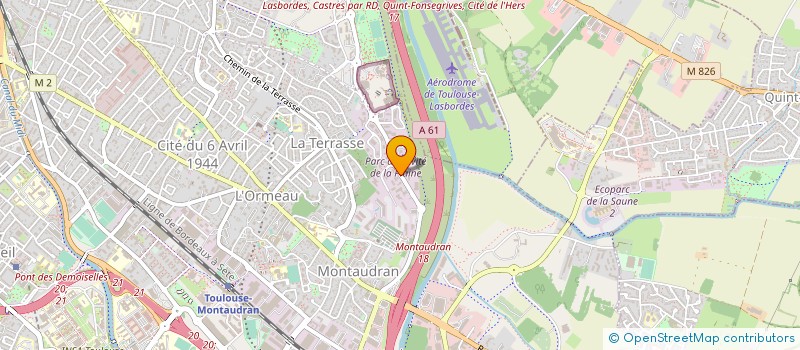 localisation de l'entreprise ERES EDITIONS & FORMATION à TOULOUSE