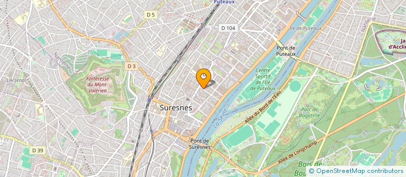 localisation de l'entreprise ERES EXPERTISE RESTAURATION ET SERVICE à SURESNES