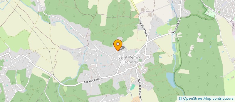 localisation de l'entreprise ERES HOLDING  SAINT-REMY-L'HONORE