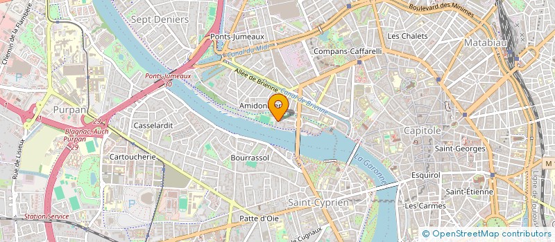 localisation de l'entreprise ERESIA à TOULOUSE
