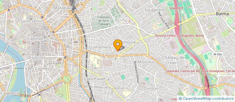 localisation de l'entreprise ERESIE à TOULOUSE