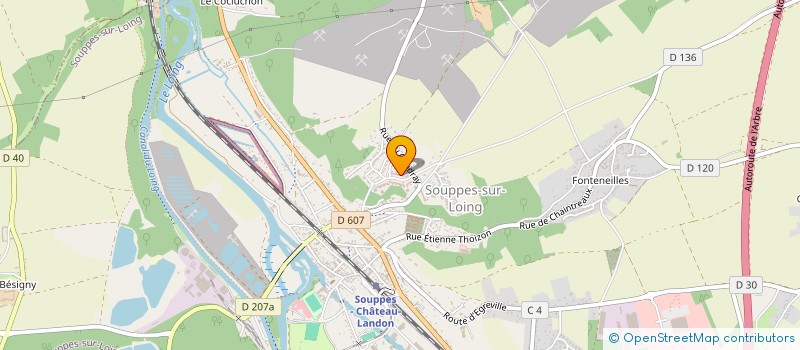 localisation de l'entreprise ERESMIA TRANSPORTE à MELUN