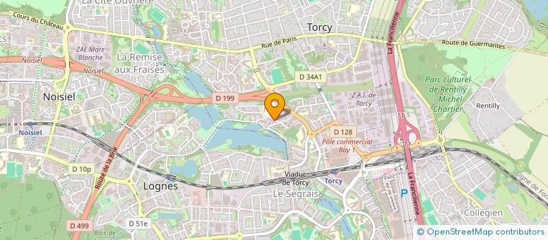 localisation de l'entreprise ERETS à TORCY