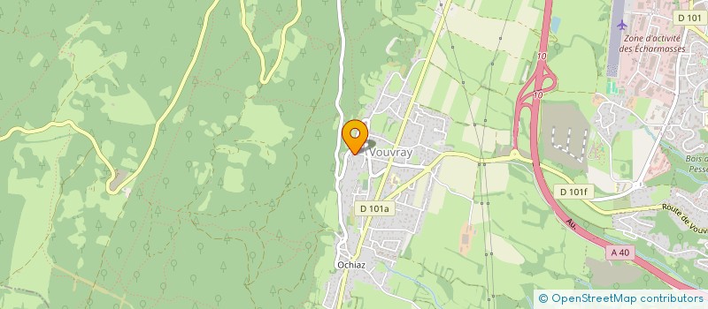 localisation de l'entreprise ERETUM à VALSERHONE