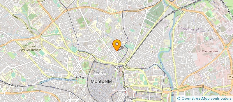 localisation de l'entreprise ERETZ  MONTPELLIER