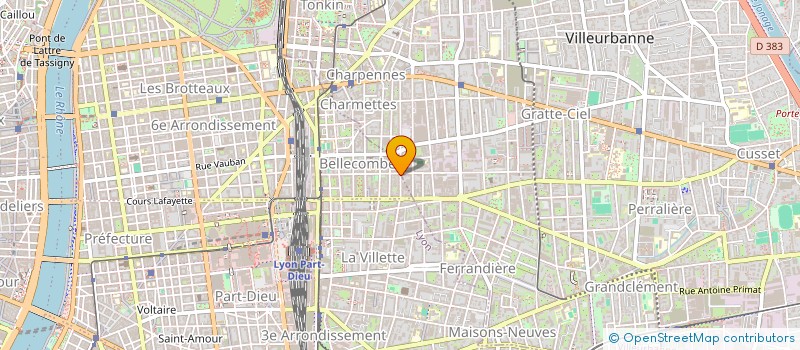 localisation de l'entreprise EREV26 à LYON