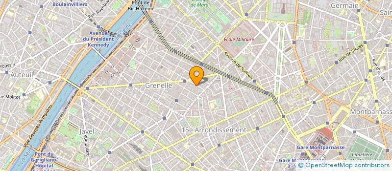 localisation de l'entreprise ERF DETECTIVE PRIVE  PARIS