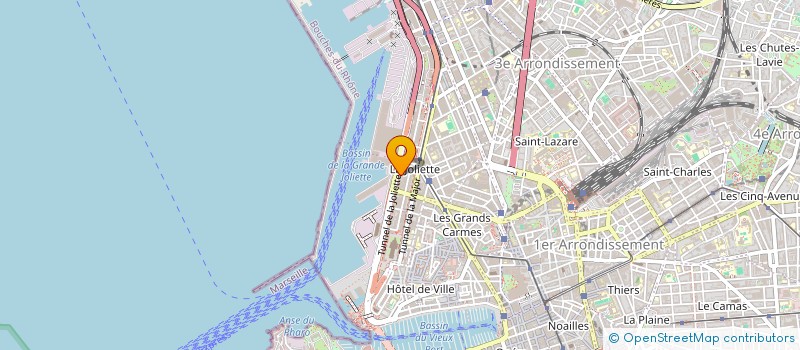 localisation de l'entreprise ERFA à MARSEILLE 2EME