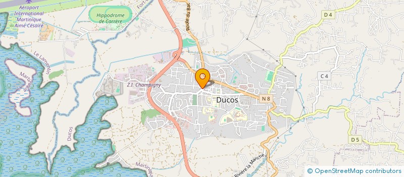 localisation de l'entreprise ERFENIS à DUCOS