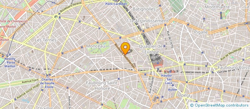 localisation de l'entreprise ERG INDUSTRIES à PARIS