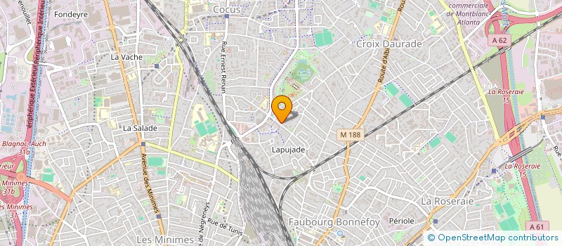 localisation de l'entreprise ERGAL.IO à TOULOUSE