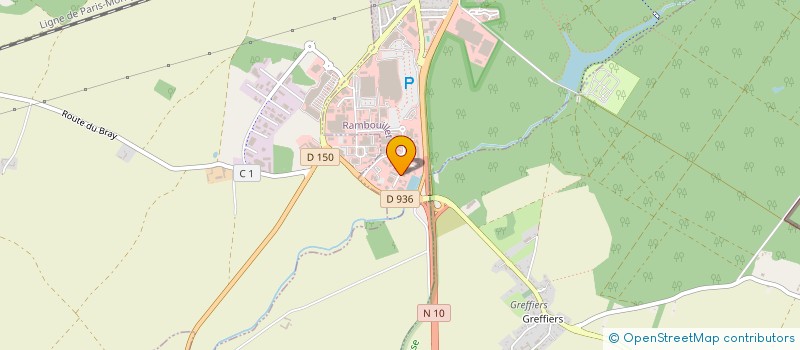 localisation de l'entreprise ERGAND TRANSPORTS  RAMBOUILLET