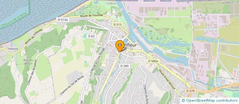 localisation de l'entreprise ERGASTINE DES TRAVAUX ET DES JOURS à GONNEVILLE-SUR-HONFLEUR
