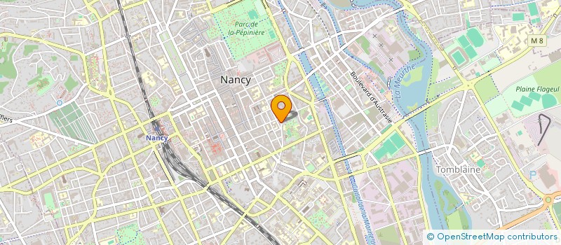 localisation de l'entreprise ERGASTULE  NANCY