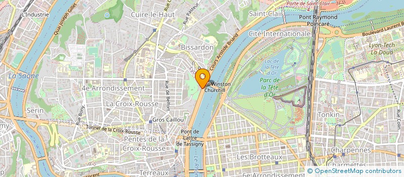 localisation de l'entreprise ERGATHERM  LYON