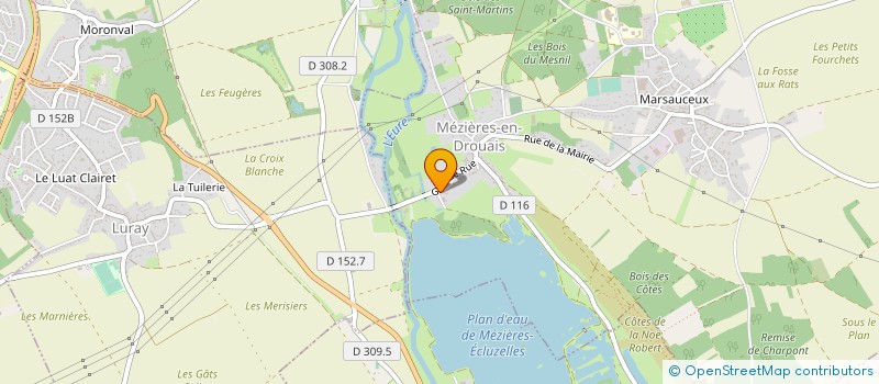 localisation de l'entreprise ERGB à MEZIERES-EN-DROUAIS