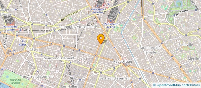 localisation de l'entreprise ERGEN CREATION  PARIS