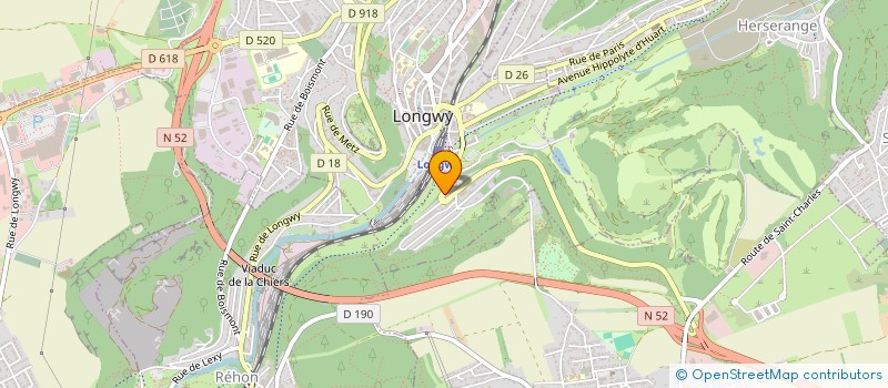 localisation de l'entreprise ERGENEKON à LONGWY