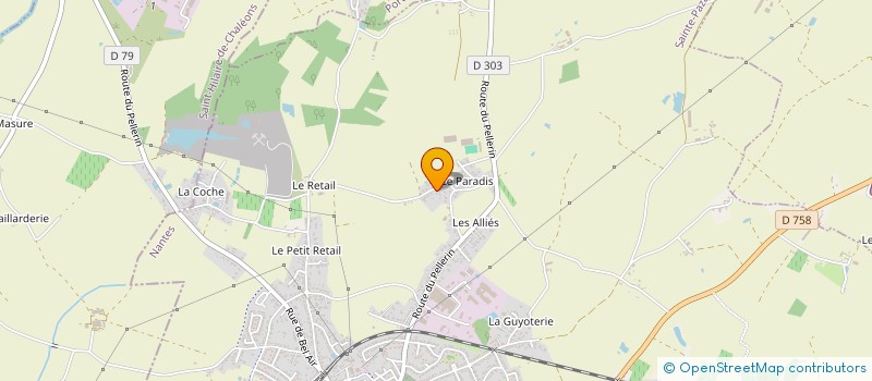 localisation de l'entreprise ERGIMA3D à SAINTE-PAZANNE