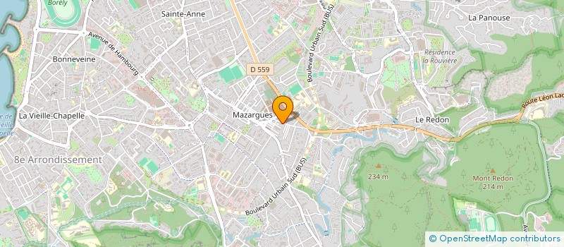 localisation de l'entreprise ERGO CONSEILS  MARSEILLE