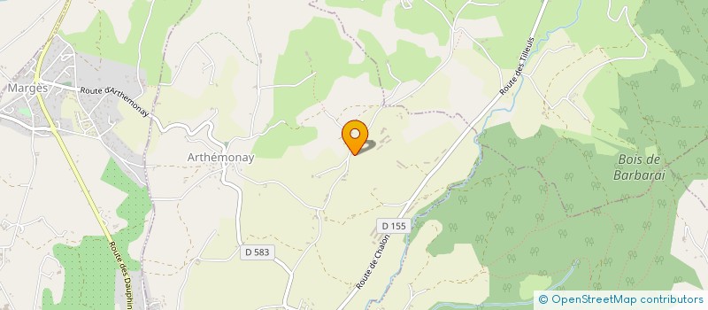 localisation de l'entreprise ERGO'EMLIHA  ARTHEMONAY