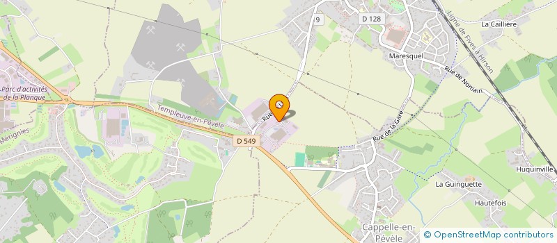 localisation de l'entreprise ERGO-EN-PEVELE  CAPPELLE-EN-PEVELE