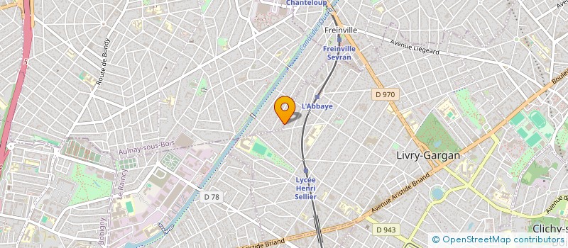 localisation de l'entreprise ERGO LOGIC à AULNAY-SOUS-BOIS
