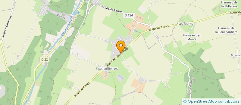 localisation de l'entreprise ERGO NEGOCE  GOUPILLIERES