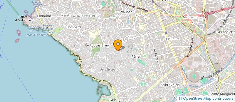 localisation de l'entreprise ERGO SUM à MARSEILLE